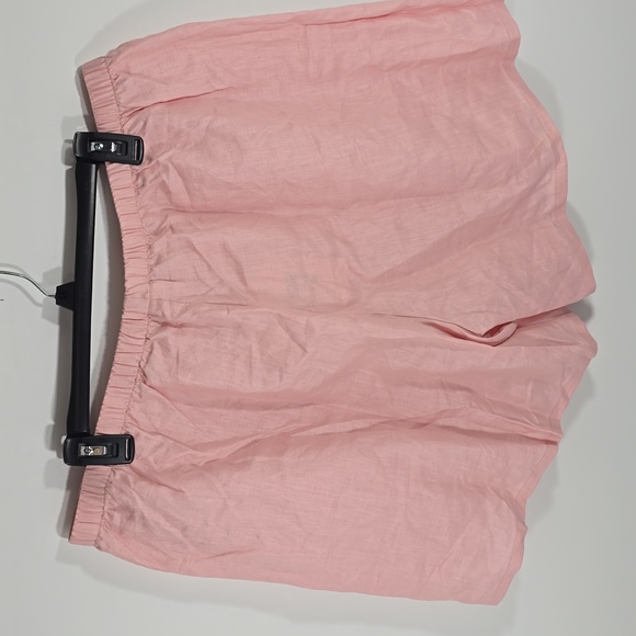 {Sonderhouse} Pink Linen Women's Shorts (Only) - Size XL - Picture 5 of 12